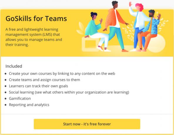 GoSkills voor teams