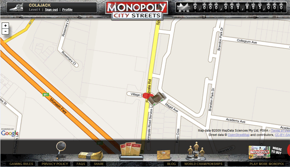 Speel Monopoly online met andere mensen via World Streets buynewstreets1