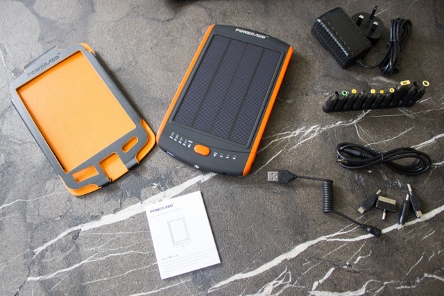 Poweradd Apollo Pro 23.000 mAh Solar Battery and Charger Review en Giveaway poweradd Apollo Pro 23000 Solar Battery Pack Review 4