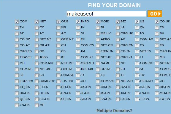 obscure TLD-registraties