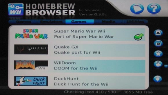 Je Wii instellen voor Homebrew met Letterbomb letterbomb homebrew browser1