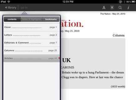 Barnes & Noble eReader - Superieur aan iBook en Kindle op bijna elke manier [iPad] barnsnoblereader 1