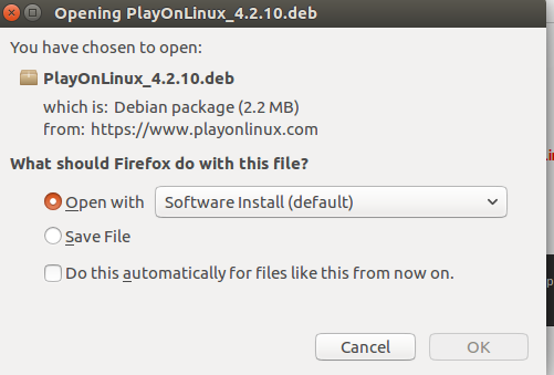 PlayOnLinux installeren