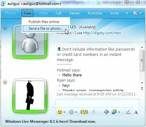 msn live messenger