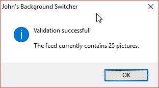 johns achtergrond switcher test voltooid