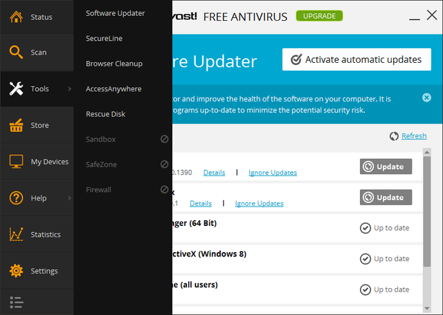 Avast - Tools