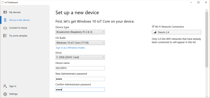 hoe installeer ik windows 10 iot core op raspberry pi 3