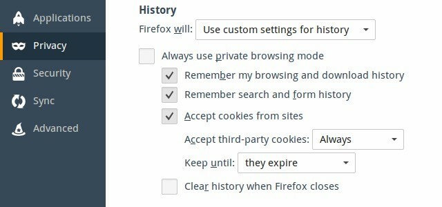 firefox-privacy-instellingen