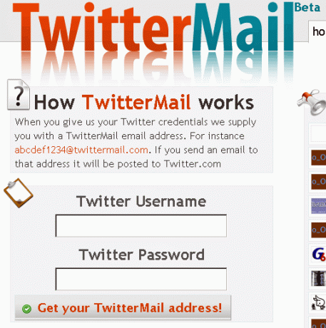 Twitter geblokkeerd? Plaats via e-mail