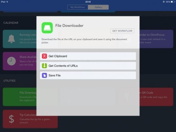 Hoe u uw eigen extensies maakt voor uw iPhone- en iPad-workflow iOS-bestandsdownloader