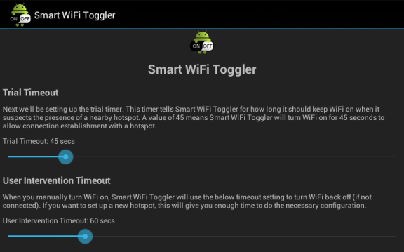 Android wifi-app