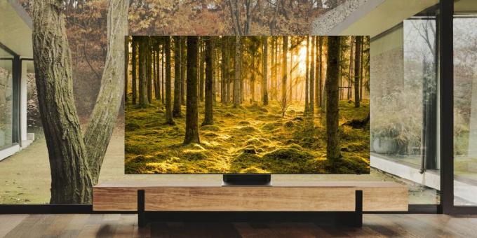 Samsung S95B QD-OLED tv-levensstijl