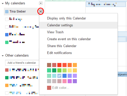 Hoe Google Agenda te integreren in Thunderbird Google Agenda-instellingen