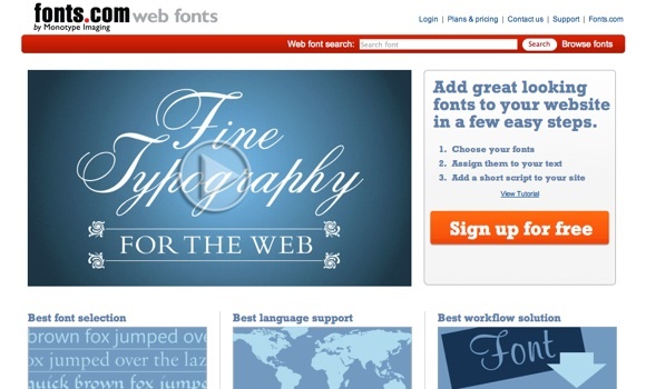 webpagina-lettertypen