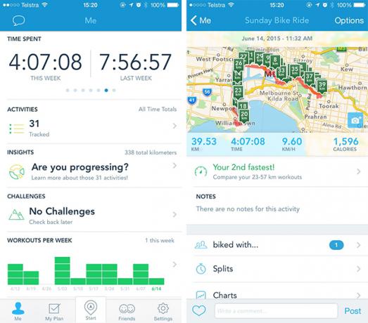 Bike Different: The Best iPhone Cycling Apps runkeeper