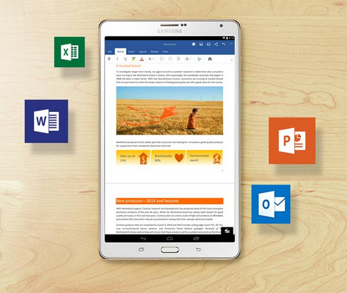 microsoft office voor mobiel