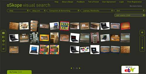 oSkope - Visual eBay Search