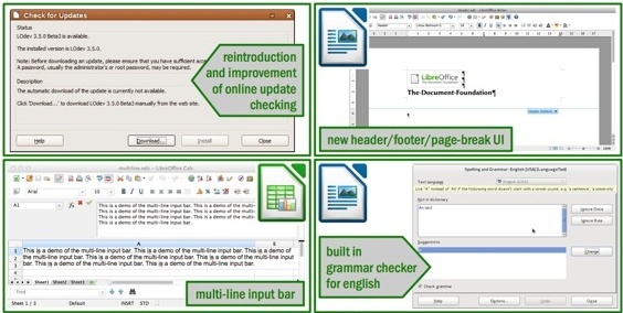 LibreOffice 3.5 uitgebracht, biedt nieuwe tool voor het controleren van grammatica [Nieuws] libreoffice1