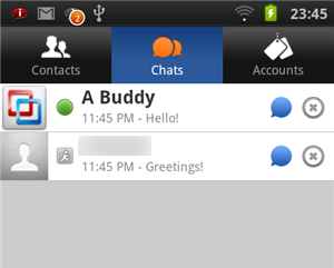 instant messenger voor Android