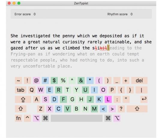 ZenTypist-app voor Mac