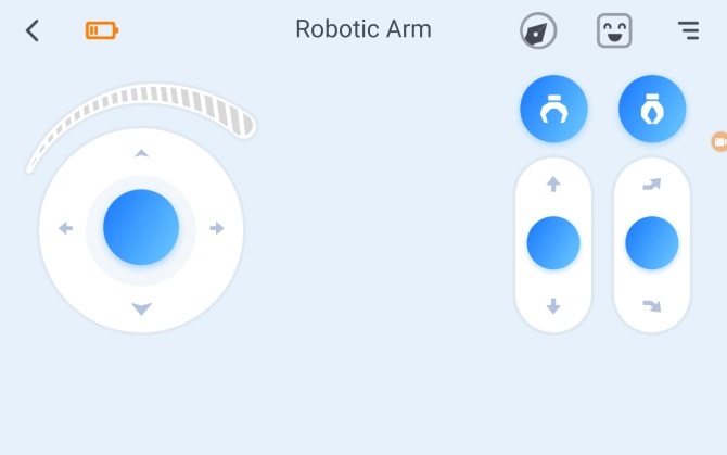 Motionblock-app op afstand