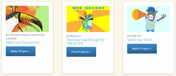 Als je nog nooit hebt geleerd hoe je moet coderen, probeer dan Mozilla Webmaker For Learning & Fun webmaker04