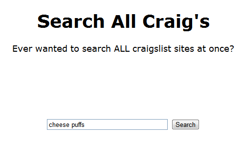 zoek in alle craigslist