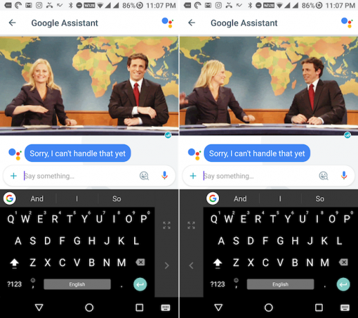 gboard eenhandige modus