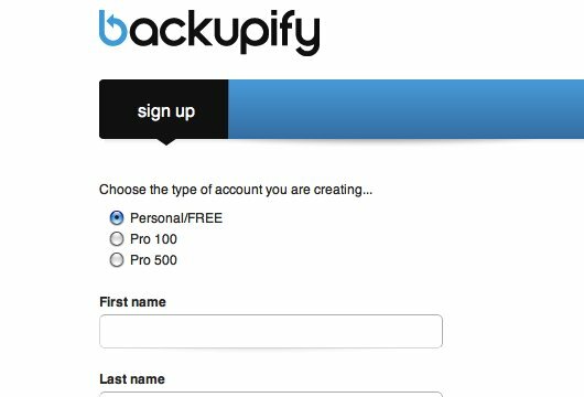 maak een back-up van online accounts