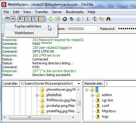 Beheers FTP-bestandsoverdracht op al uw sites met FileZilla FileZilla13