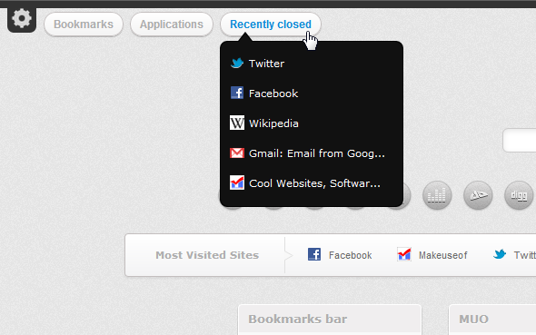 Chrome startpagina extensie