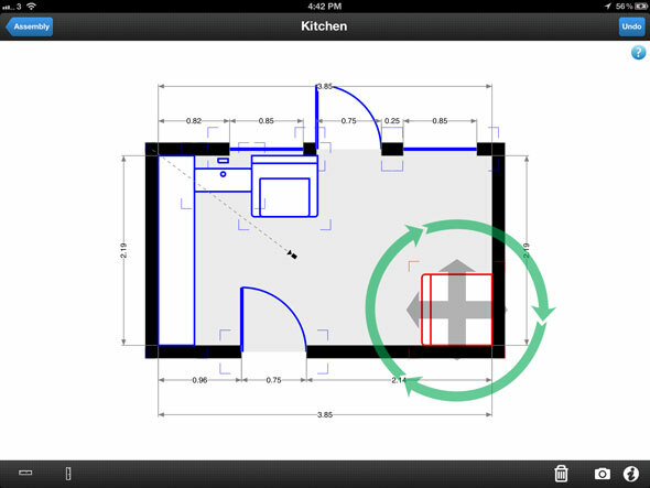 maak een goede plattegrond