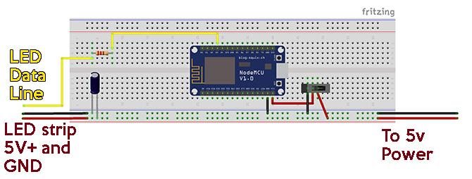 led koffer breadboard