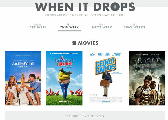 Top 10 websites om de nieuwe filmreleases van deze week te vinden Filmreleases09