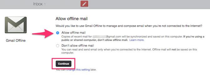 gids voor het offline gebruiken van Gmail