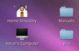 Hoe Home, Computer, Trash-pictogrammen op Ubuntu Desktop shotcomp te plaatsen