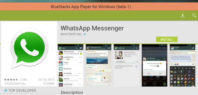 4 Installeer WhatsApp op Windows