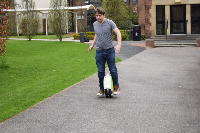 airwheel q5 in gebruik