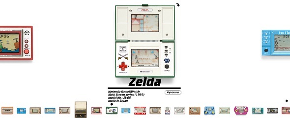 Pica Pic brengt klassieke draagbare elektronische spellen naar het web pica pic zelda