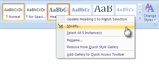 Hoe u contouren maakt en een document organiseert in MS Word 2007 Outline06