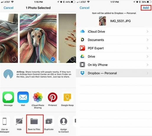 Gebruik de iOS 11 Files-app om een ​​back-up te maken van uw iPhone-foto's iOS11 Files App Photos e1507051539682