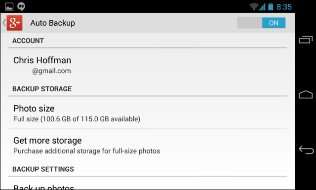 google -auto-backup-foto's