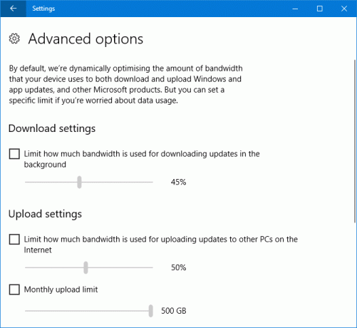 9 Nieuwe instellingen Functies in de Windows 10 Fall Creators Update downloadinstellingen