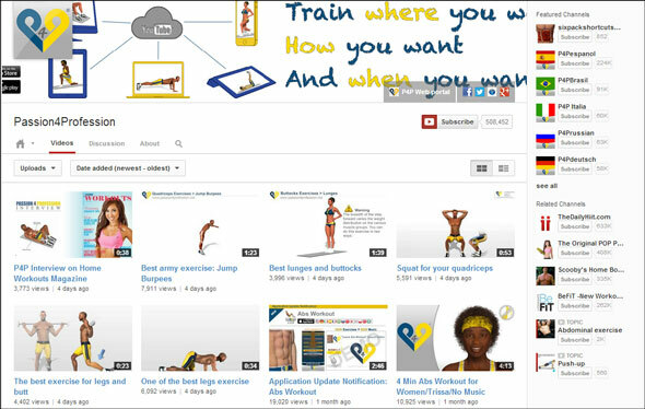 top youtube-trainingskanalen